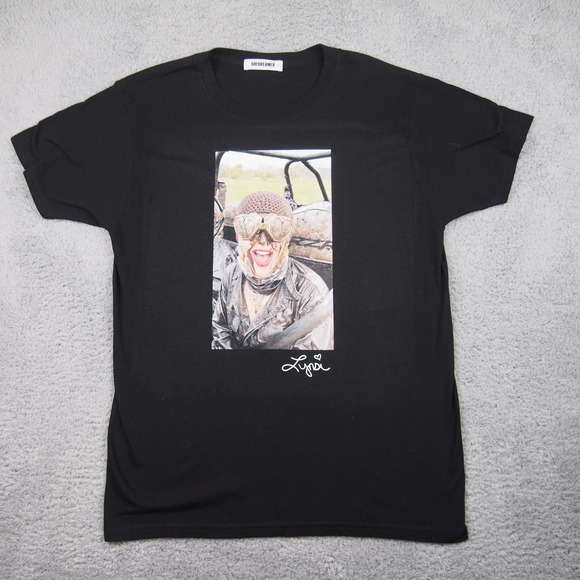 Daydreamer T Shirt Adult Sz Medium‎ Lynsi Black Made in USA daydreamerla - Picture 1 of 9